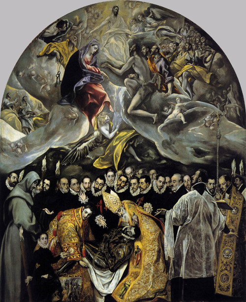 artist-elgreco:The Burial of the Count of Orgaz, El GrecoMedium: oil,canvaswww.wikiart.org/e