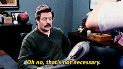oncepromised:  parks and recreation favourites: 616 New Slogan