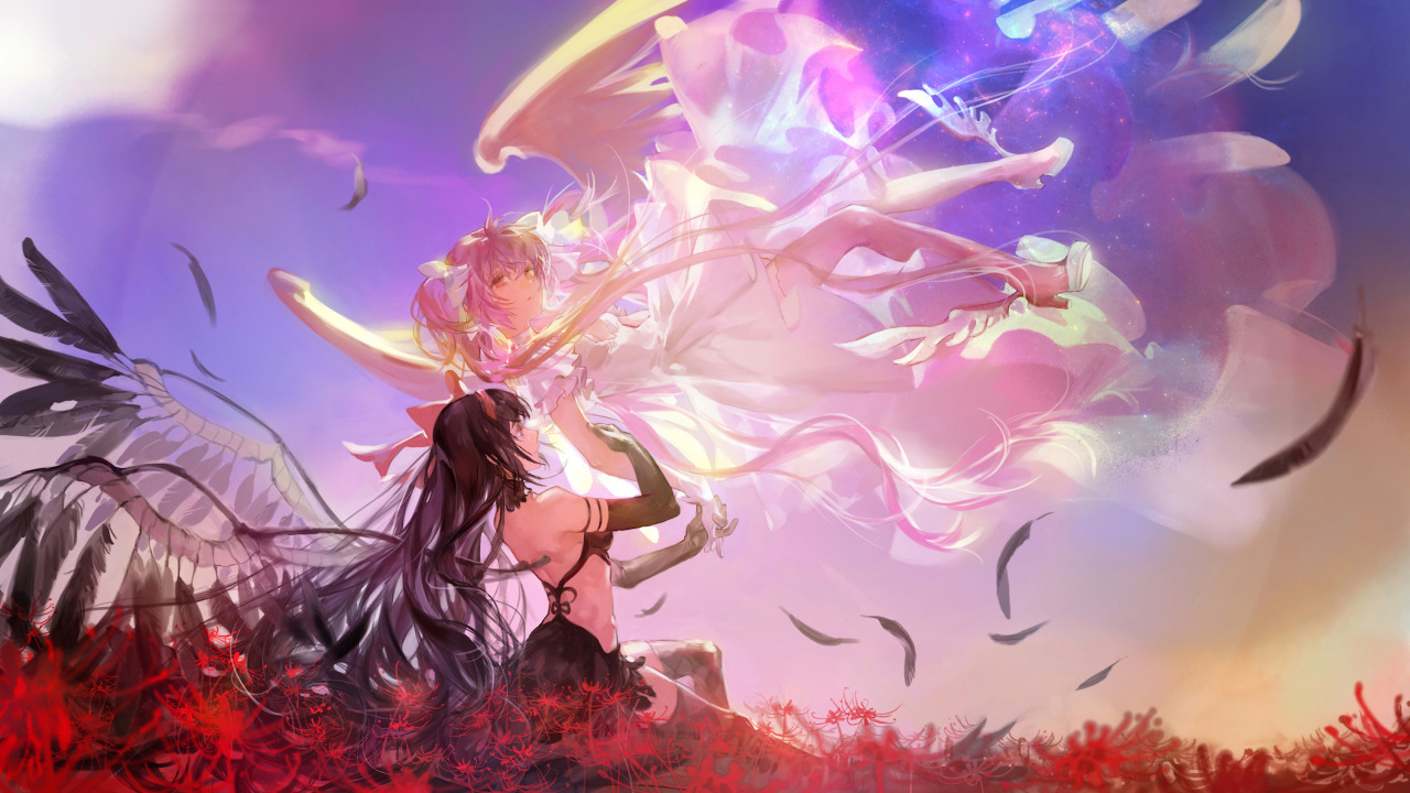 A Wallpaper A Day Day 813 Madoka Magica 2160p 4k Version Credit