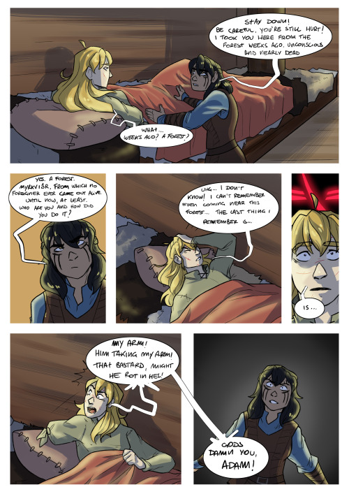 gafreesart: gjalda - episode 5ohoh, so they have a common acquaintance…first episode - previo