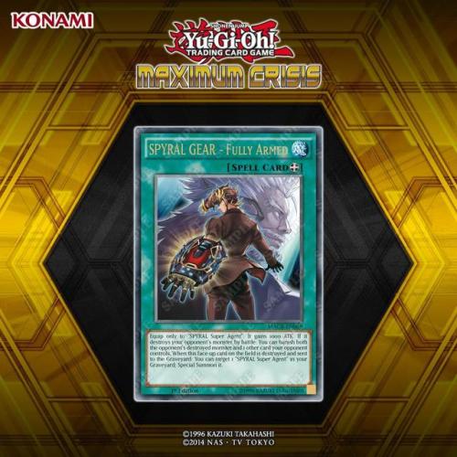 Images from Konami’s own Facebook pageSorry I’m so late! Konami unveiled the new SPYRAL cards a week