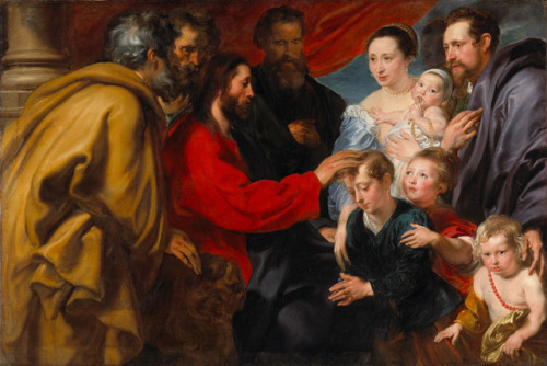 Suffer the Little Children to Come unto Me, Anthony van Dyck, ca. 1618-20