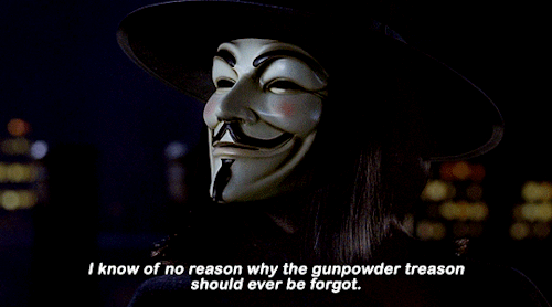 justiceleague:V for Vendetta (2005) dir. James McTeigue