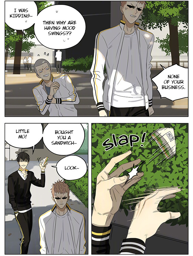 Old Xian update of [19 Days] translated by Yaoi-BLCD. Join us on the yaoi-blcd scanlation