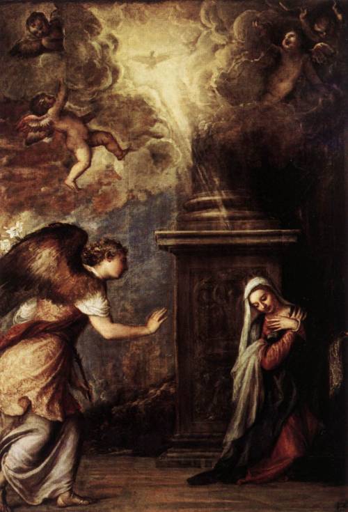 Titian - The Annunciation (1557)