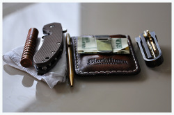 approvedgearnstuff:  Nice submission. Approved. Copper Worm, Southard, Cotton Hanky, brass Centennial pen, Blackthorn leather wallet and Raven Workshop Keyport w keys and Pocketweez (best tweezers ever) 