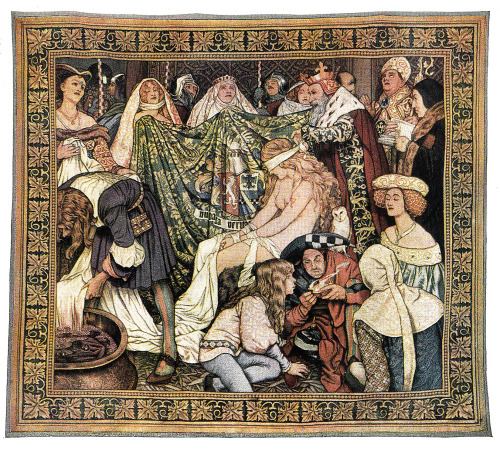 Byam Shaw (1872-1919), ‘The Blind Folding of Truth - An Allegory’, “The Studio&rdq
