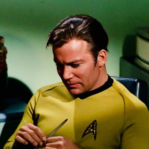 Shatner in Star Trek: The Turnabout Intruder
