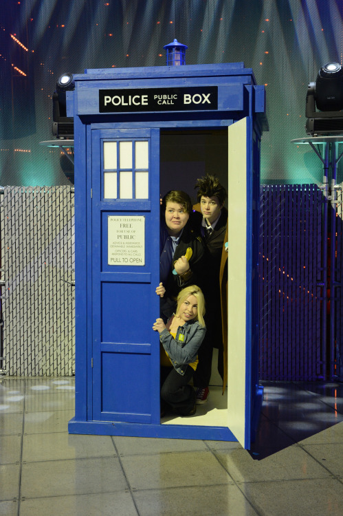 So some friends and I went to the EMP 50th Anniversary Party here in Seattle!!!  It was AWESOME.  There was a TARDIS to take photo’s with and all kinds of other shenanigans.  I’m sad I haven’t posted the pics here yet, but I thought