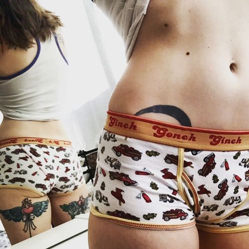154/365. Fire Trucks! #365daysofpanties #ginchgonch