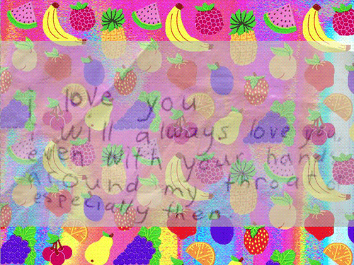 mollysoda:i found some love letters on the internet, added some sparkles /// extra touches to them a