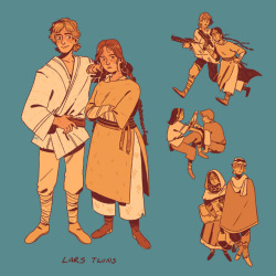 bohemskt:me, wandering shoeless through the snowy wastes of ao3: please… all i want is for luke and leia to have grown up together…… blease…………..