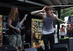 pride-fighter:  Suicide Silence at Warped