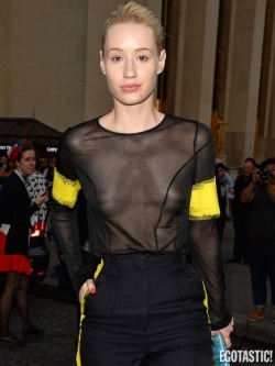 free-celebrity-porn:  Iggy Azalea Wears A See-Through Top!