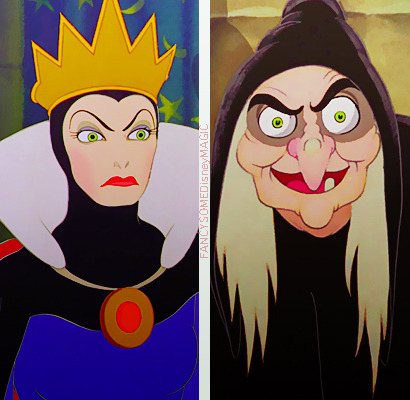 disneyaddictgirl:  fancysomedisneymagic:  VILLAINS WITHOUT MAKE-UP! They may looked