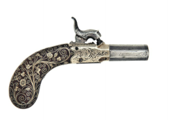 peashooter85:  Engraved and silver inlaid