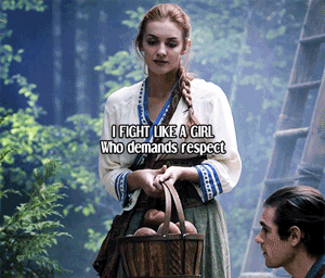 highkingfen:I fight like a girl. I fight like a girl who refuses to be a victim. I fight like a girl