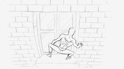 Adrien-Gromelle: Spider Man Animation Test I Did For My Current Students.