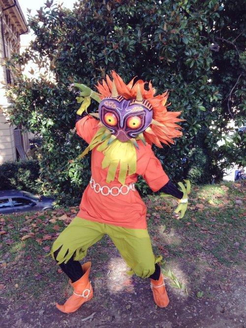 Skull kid cosplay!