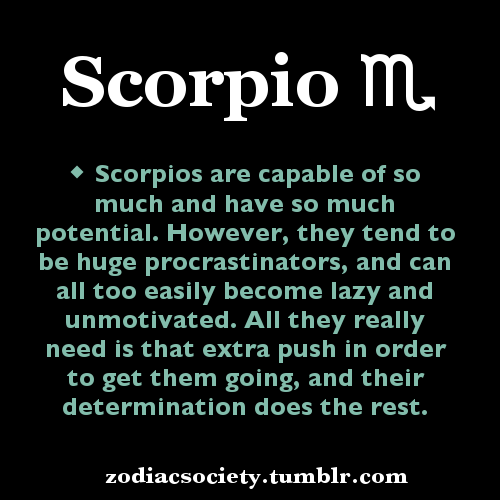 zodiacsociety:Scorpio Zodiac Facts