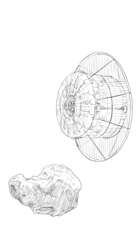 accelerando:Centrifuge city-habitat Kalpana orbiting an asteroid in Sol system by the AD 20,000s. Ol