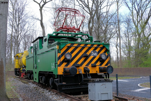 dampfloks: EH 346 der “Eisenbahn & Häfen” Duisburg (DE) Allgemeine Elektrizitäts Gesellschaft (A