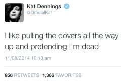 eresnore:  In case I’ve never said it before Kat Dennings is my spirit animal 