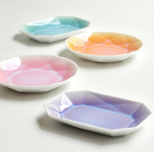 Jewel shaped Arita ware by Floyd