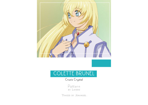 Colette Brunel from Tales of SymphoniaCruxis CrystalPattern by LayersTraced by JenangelPDF Format: h