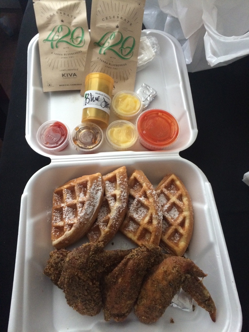 marybriannna:  veraisastoner:  soripped-forgotiwasripped:  Cannabis infused fried