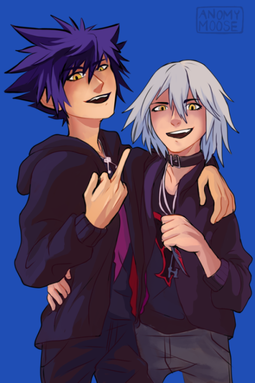 Twitter got me shipping Vanitas x Dark Riku