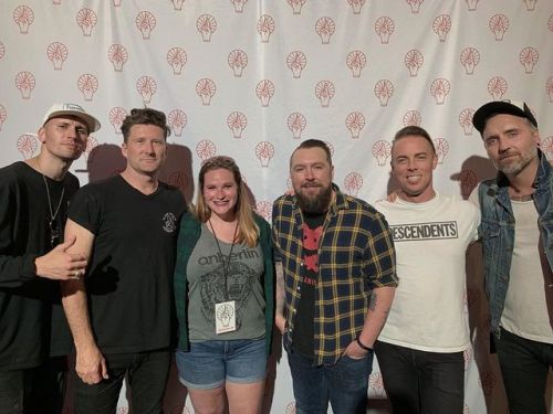 last night I was able to tell my favorite band, @anberlin how much of an impact they have made on my