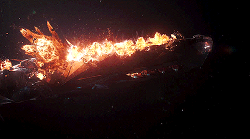 letitiawrights:carol destroying warheads left and right while flying in space: woooo!