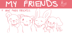 cutely-perverted:  &ldquo;My friends are better friends with each other than they are with me&rdquo;