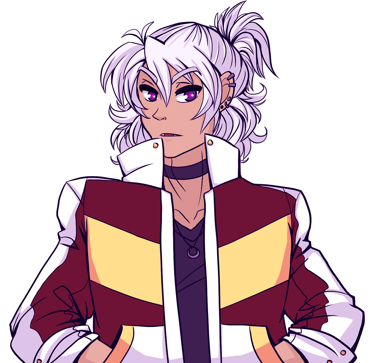 legendary-defenders:  Doodled a Keef for fun. Thought I’d throw in a white-haired,