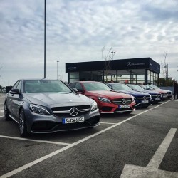 drivingbenzes:  Mercedes-Benz C 63 AMG (Instagram @gtspirit)