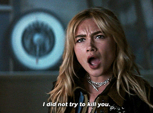 wanda:  Kate: You tried to kill me.Yelena: How dare you?+ bonus: