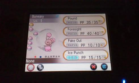 GOT IT !!!shiny buneary in a love ball is done <3