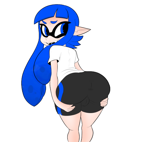 monsterman25:  kentayuki:  theklokateer2010:  coloring by  mesketch by kentahttp://kentayuki.tumblr.com/lines by Cyrushttp://cynsfw.tumblr.com/  Oh goodness  squid ass  squishy squid ass~ < |D’‘‘‘