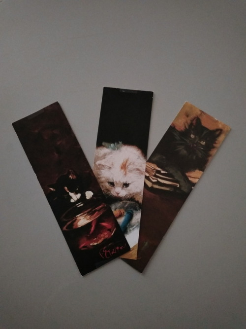 vicstvdies:I was tidying up my place and found these bookmarks my teacher gave me a few years ago.