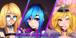 Hey guys! The subdraw pack #12 is up in Gumroad