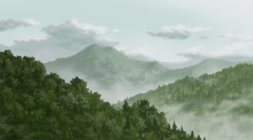 dolleye:mushishi scenery