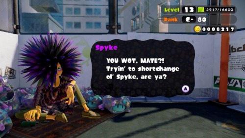 SPYKE YOU JAGGED-HAIRED MEMER