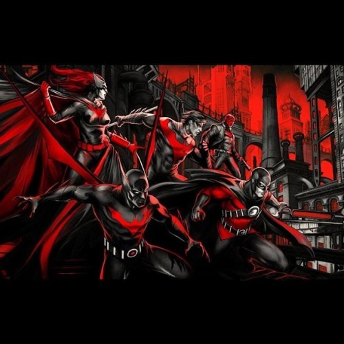 #batfamily #batman #batwoman #nightwing #redhood #redrobin #batmanbeyond #katekane #dickgrayson #jasontodd #timdrake #terrymcginnis #teamredandblack #dccomics