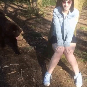 thats-disgusting-emily:The beast didn’t approve of me sent marking his territory