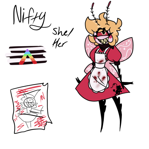 HAZBIN HOTEL REDESIGNS-Husk And Nifty