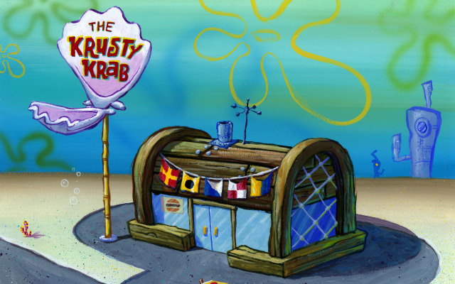 The Krusty Krab is actually a crab trap. – @a-little-ray-of