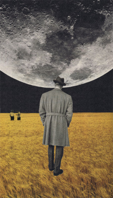 city-of-vultures:  “How High The Moon” Sammy Slabbinck  (Belgium) via Curioos 