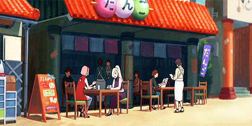 dreaming-of-tokyo:  Sakura is still thinking “That’s our Baka”.     (◡‿◡✿)