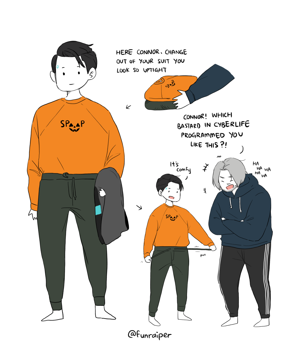 fun-rai-per:  Do you think connor will actually do this?   🎃  I can’t be